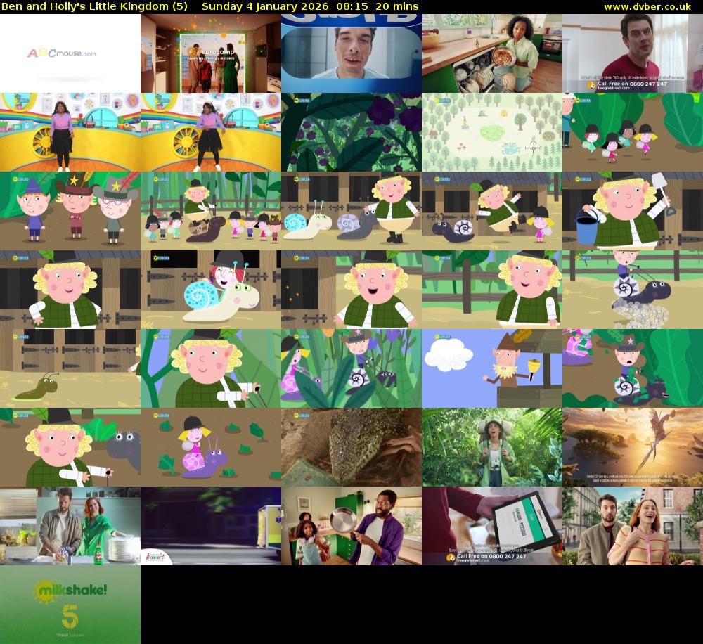 Ben and Holly's Little Kingdom (5) Sunday 4 January 2026 08:15 - 08:35