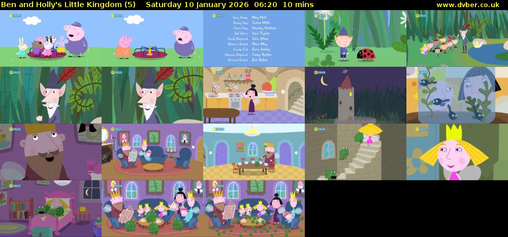 Ben and Holly's Little Kingdom (5) Saturday 10 January 2026 06:20 - 06:30