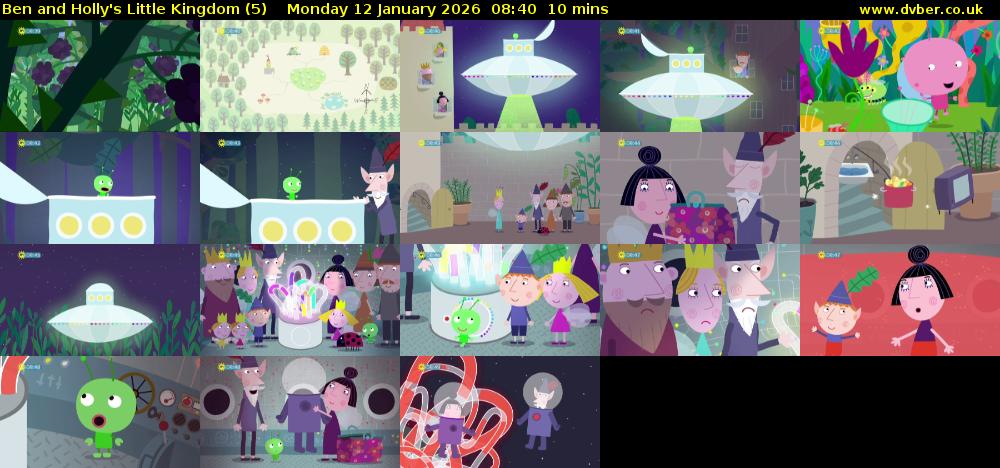 Ben and Holly's Little Kingdom (5) Monday 12 January 2026 08:40 - 08:50
