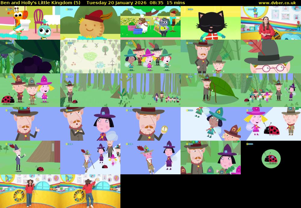 Ben and Holly's Little Kingdom (5) Tuesday 20 January 2026 08:35 - 08:50