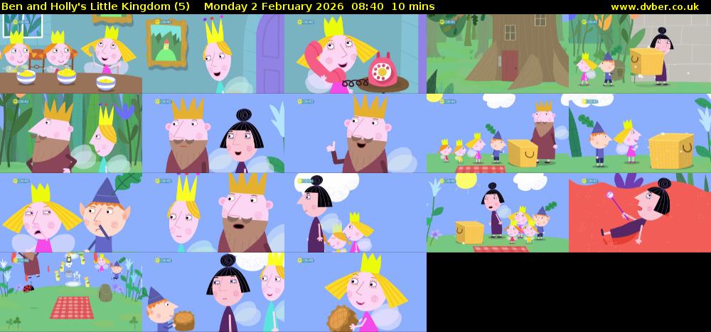 Ben and Holly's Little Kingdom (5) Monday 2 February 2026 08:40 - 08:50