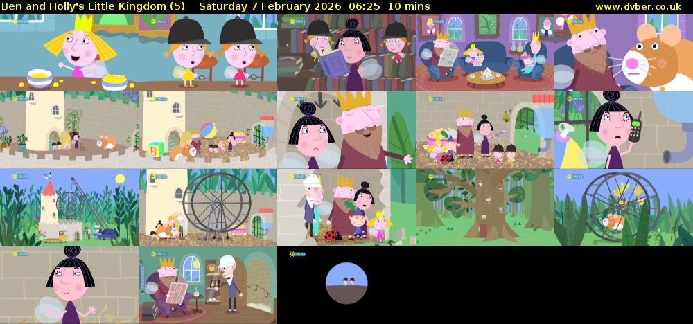 Ben and Holly's Little Kingdom (5) Saturday 7 February 2026 06:25 - 06:35