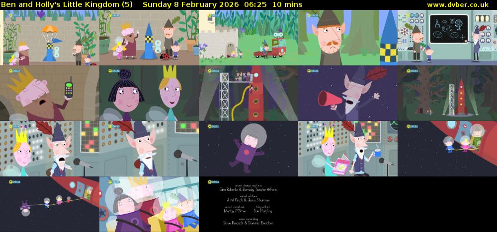 Ben and Holly's Little Kingdom (5) Sunday 8 February 2026 06:25 - 06:35