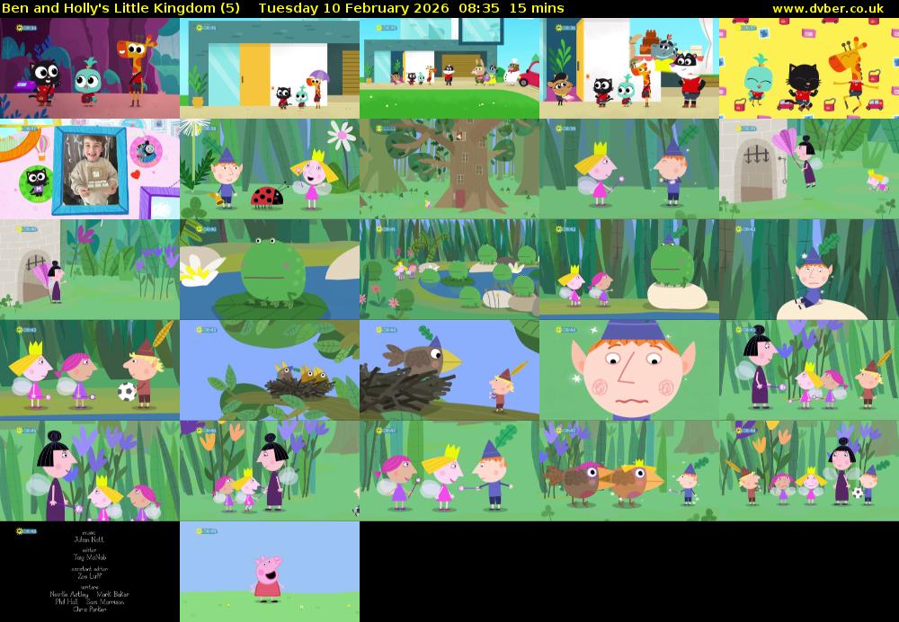 Ben and Holly's Little Kingdom (5) Tuesday 10 February 2026 08:35 - 08:50