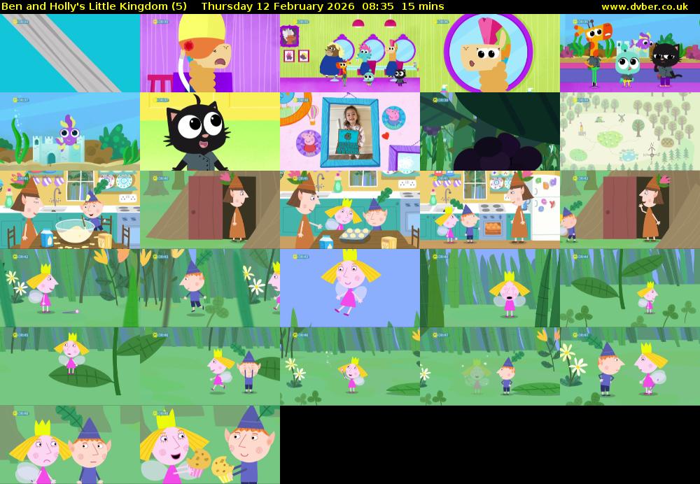 Ben and Holly's Little Kingdom (5) Thursday 12 February 2026 08:35 - 08:50