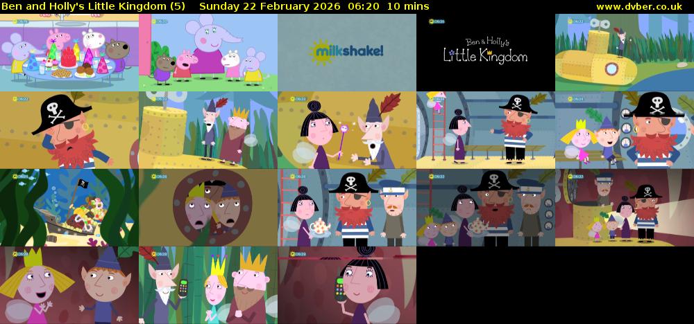 Ben and Holly's Little Kingdom (5) Sunday 22 February 2026 06:20 - 06:30