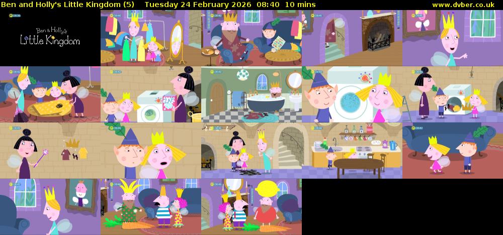 Ben and Holly's Little Kingdom (5) Tuesday 24 February 2026 08:40 - 08:50