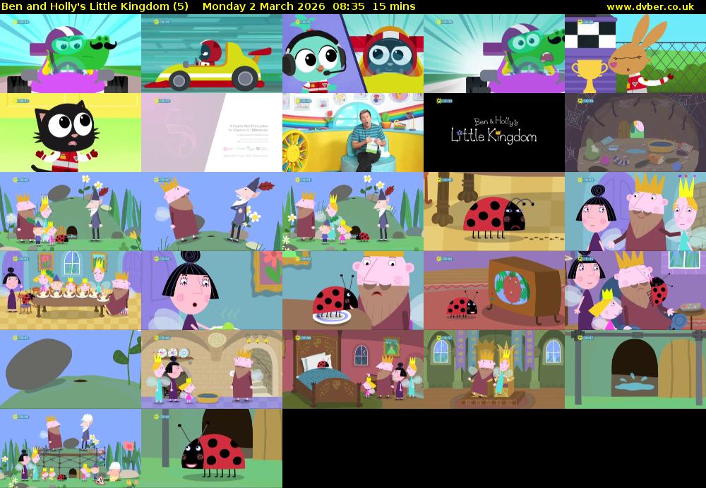 Ben and Holly's Little Kingdom (5) Monday 2 March 2026 08:35 - 08:50