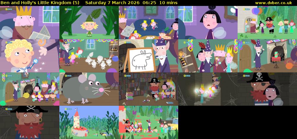 Ben and Holly's Little Kingdom (5) Saturday 7 March 2026 06:25 - 06:35
