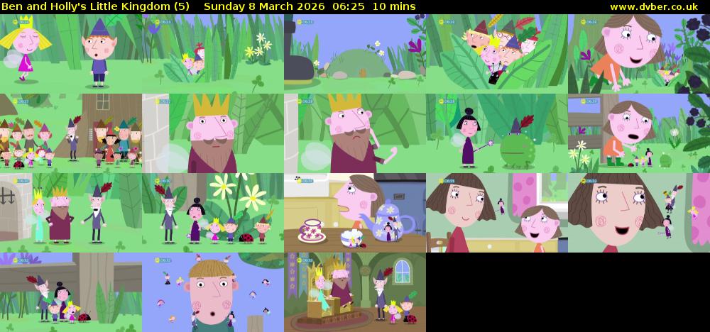 Ben and Holly's Little Kingdom (5) Sunday 8 March 2026 06:25 - 06:35