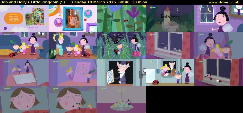 Ben and Holly's Little Kingdom (5) Tuesday 10 March 2026 08:40 - 08:50