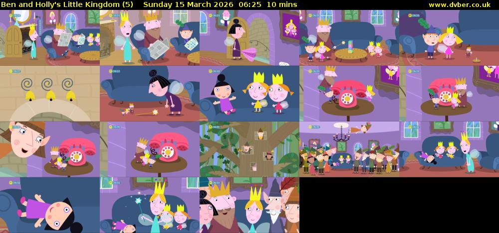 Ben and Holly's Little Kingdom (5) Sunday 15 March 2026 06:25 - 06:35