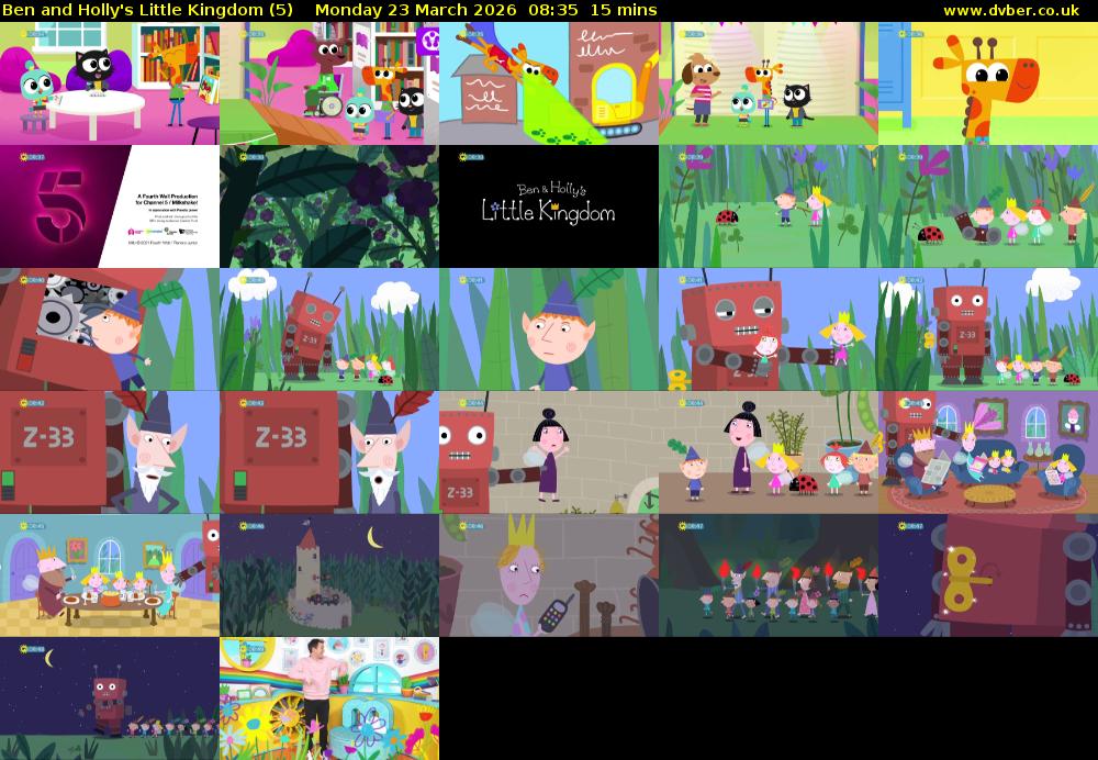 Ben and Holly's Little Kingdom (5) Monday 23 March 2026 08:35 - 08:50