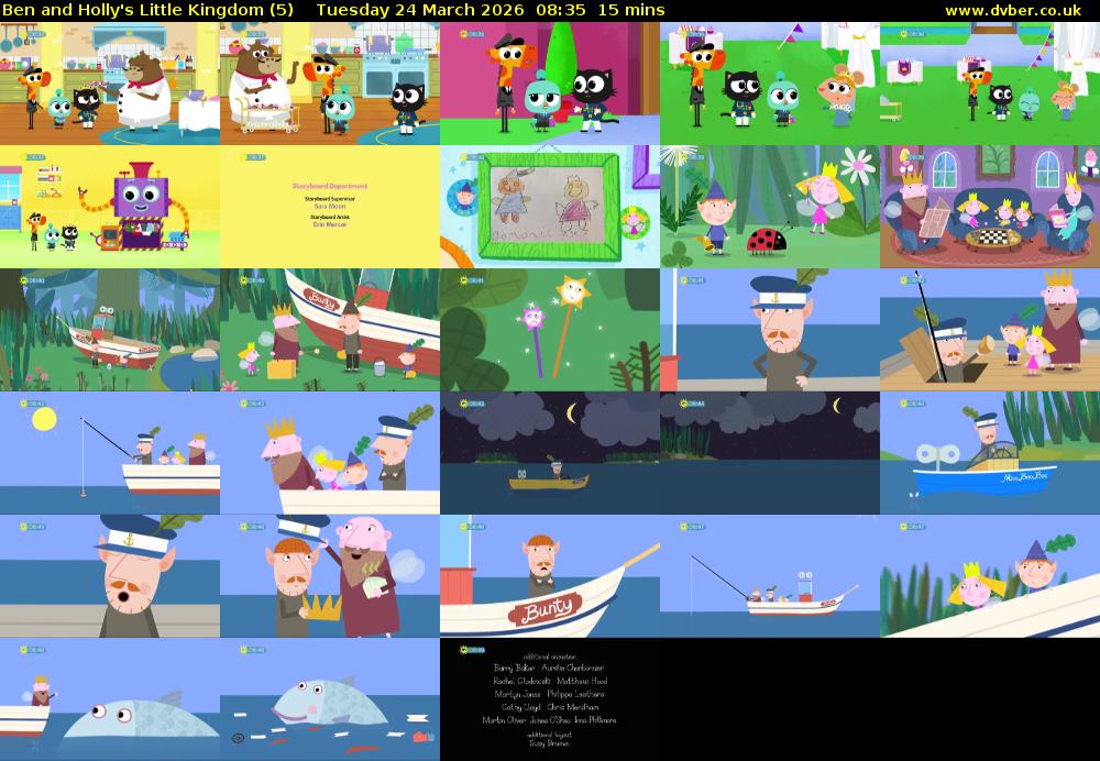 Ben and Holly's Little Kingdom (5) Tuesday 24 March 2026 08:35 - 08:50
