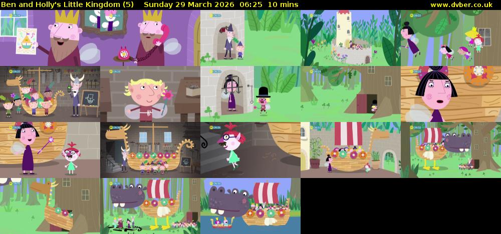 Ben and Holly's Little Kingdom (5) Sunday 29 March 2026 06:25 - 06:35