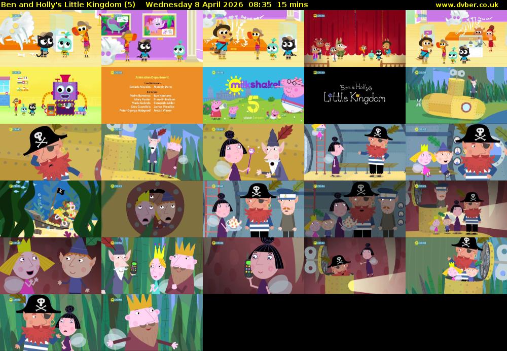 Ben and Holly's Little Kingdom (5) Wednesday 8 April 2026 08:35 - 08:50