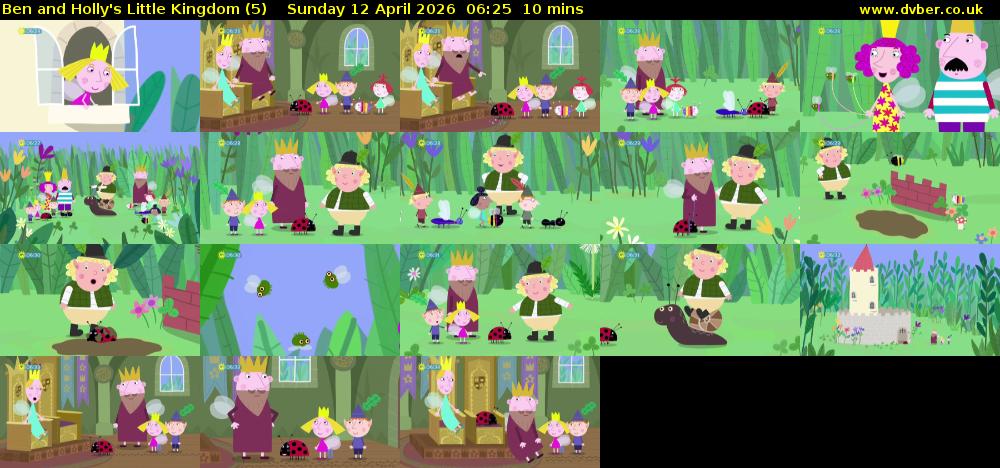 Ben and Holly's Little Kingdom (5) Sunday 12 April 2026 06:25 - 06:35