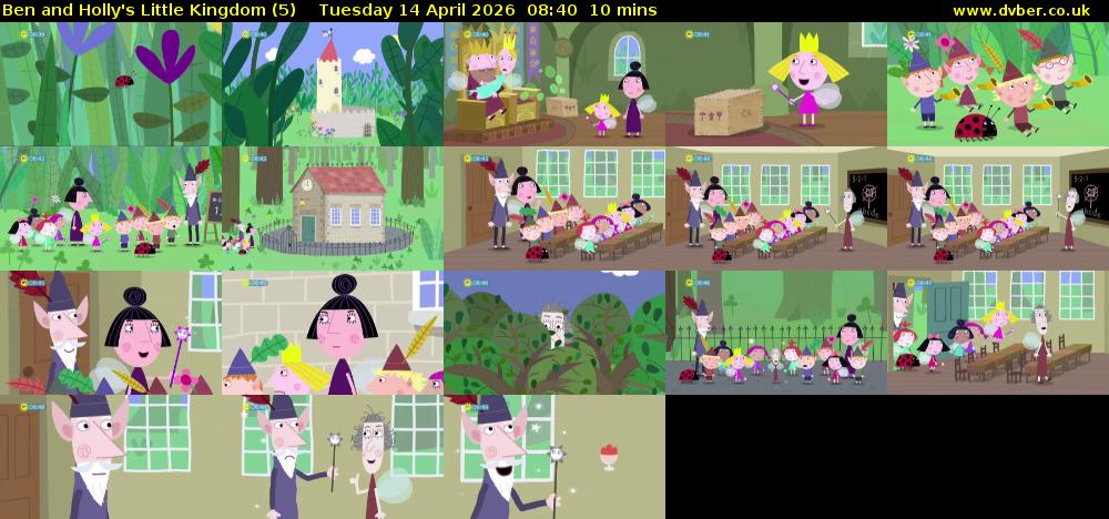 Ben and Holly's Little Kingdom (5) Tuesday 14 April 2026 08:40 - 08:50