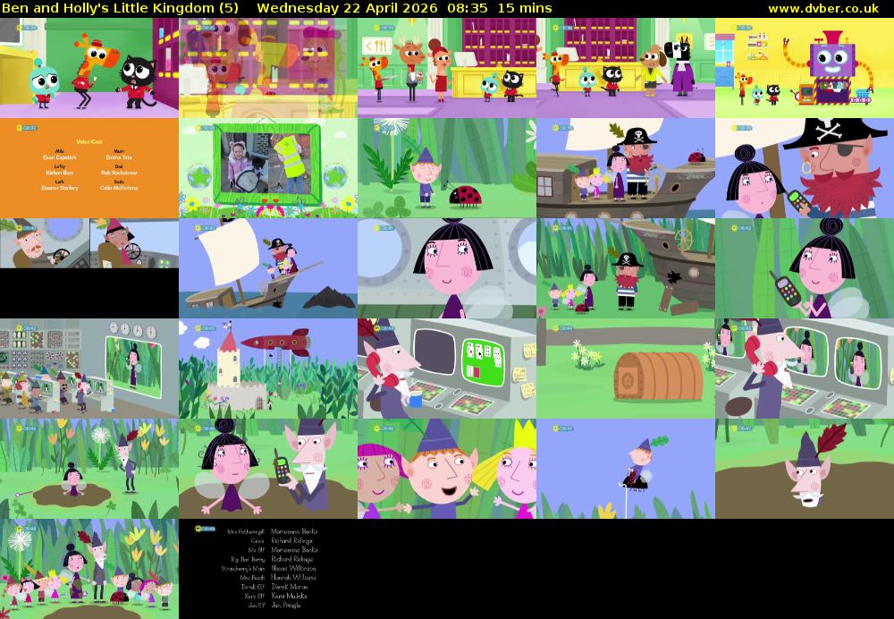 Ben and Holly's Little Kingdom (5) Wednesday 22 April 2026 08:35 - 08:50