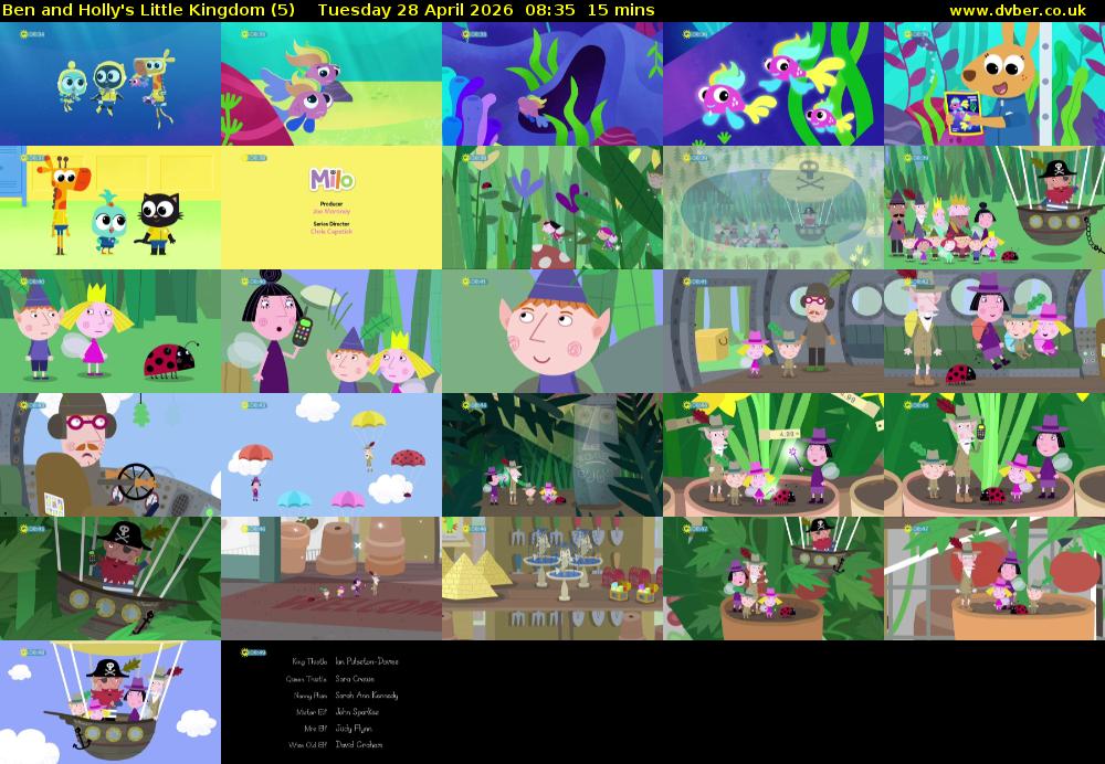 Ben and Holly's Little Kingdom (5) Tuesday 28 April 2026 08:35 - 08:50