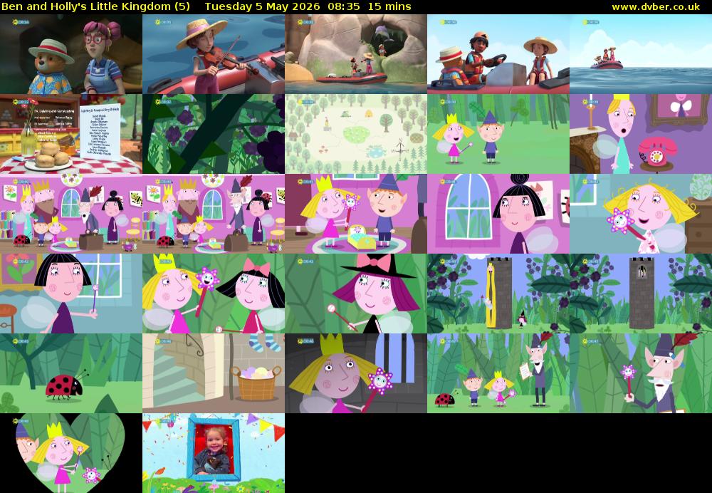 Ben and Holly's Little Kingdom (5) Tuesday 5 May 2026 08:35 - 08:50