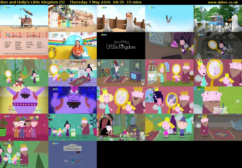 Ben and Holly's Little Kingdom (5) Thursday 7 May 2026 08:35 - 08:50