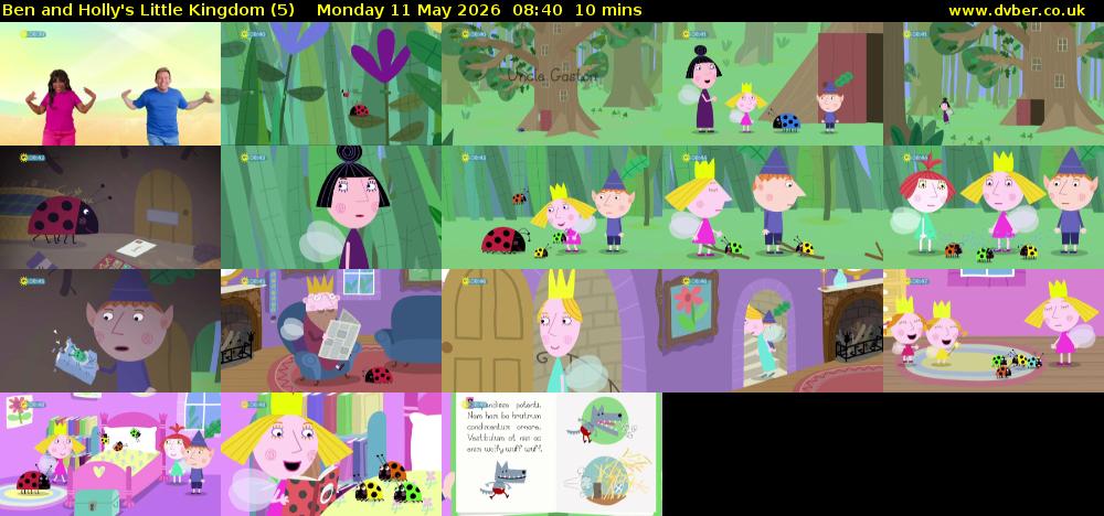 Ben and Holly's Little Kingdom (5) Monday 11 May 2026 08:40 - 08:50