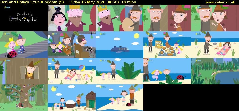 Ben and Holly's Little Kingdom (5) Friday 15 May 2026 08:40 - 08:50