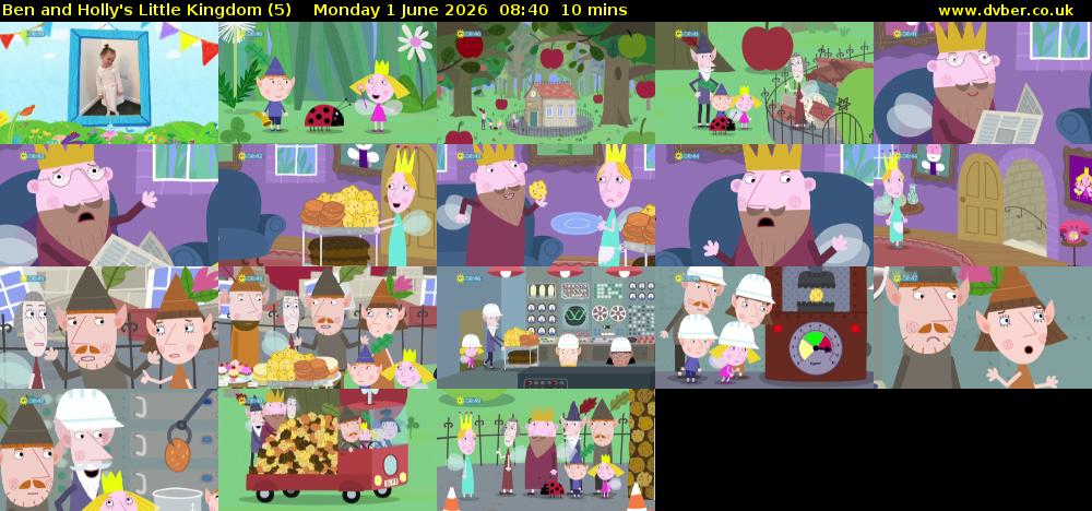 Ben and Holly's Little Kingdom (5) Monday 1 June 2026 08:40 - 08:50