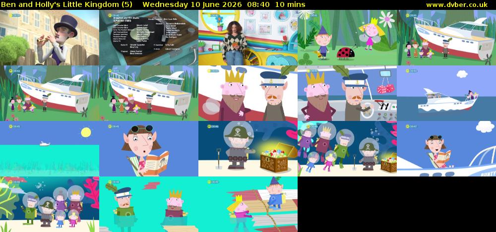 Ben and Holly's Little Kingdom (5) Wednesday 10 June 2026 08:40 - 08:50