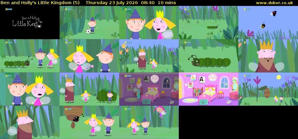 Ben and Holly's Little Kingdom (5) Thursday 23 July 2026 08:40 - 08:50