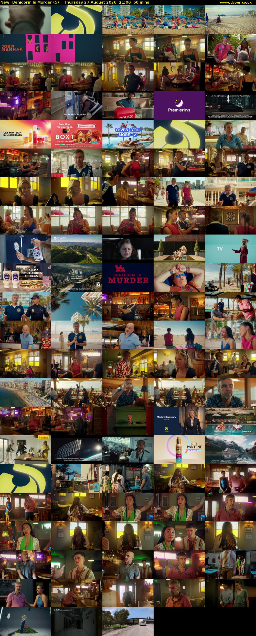 Benidorm Is Murder (5) Thursday 27 August 2026 21:00 - 22:00