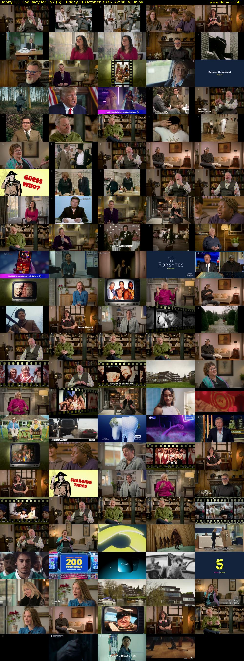 Benny Hill: Too Racy for TV? (5) Friday 31 October 2025 22:00 - 23:30