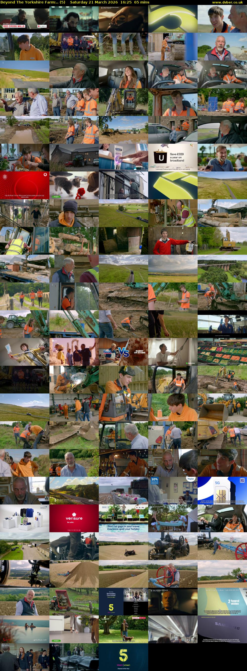 Beyond The Yorkshire Farm:.. (5) Saturday 21 March 2026 16:25 - 17:30