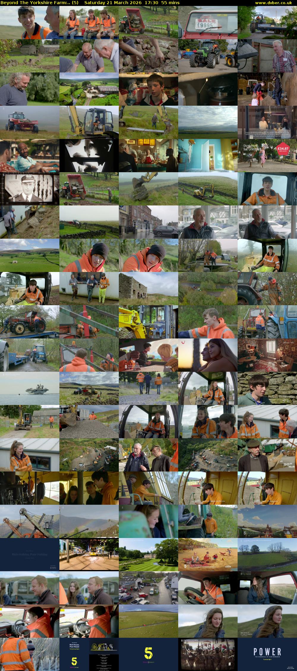 Beyond The Yorkshire Farm:.. (5) Saturday 21 March 2026 17:30 - 18:25