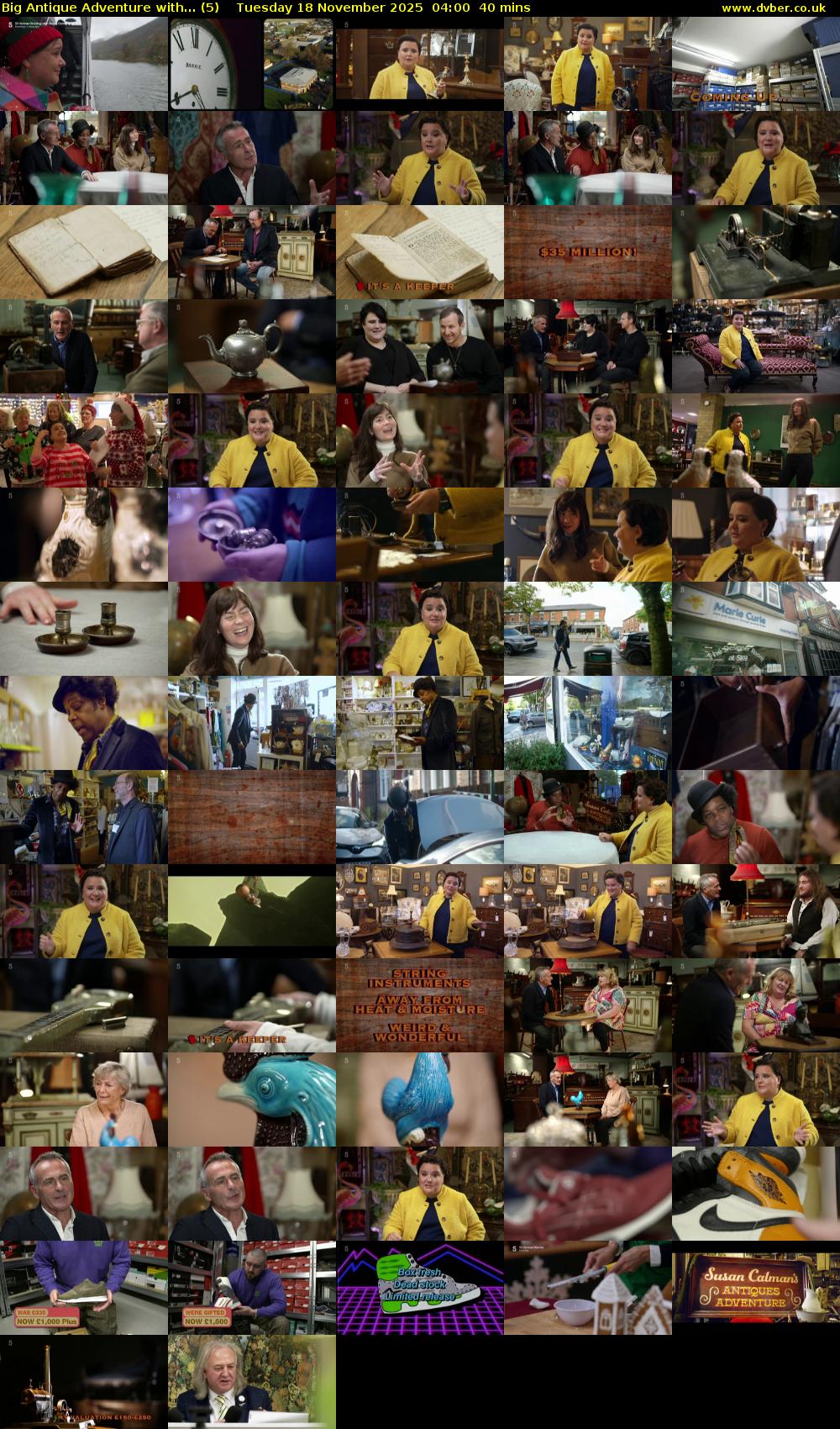 Big Antique Adventure with... (5) Tuesday 18 November 2025 04:00 - 04:40