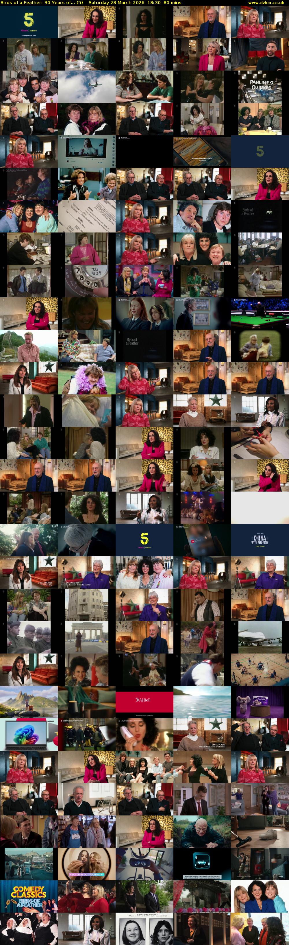 Birds of a Feather: 30 Years of... (5) Saturday 28 March 2026 18:30 - 19:50