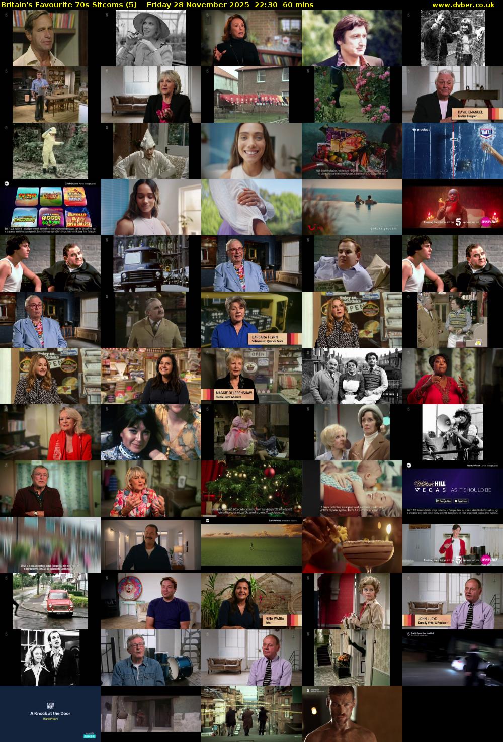 Britain's Favourite 70s Sitcoms (5) Friday 28 November 2025 22:30 - 23:30