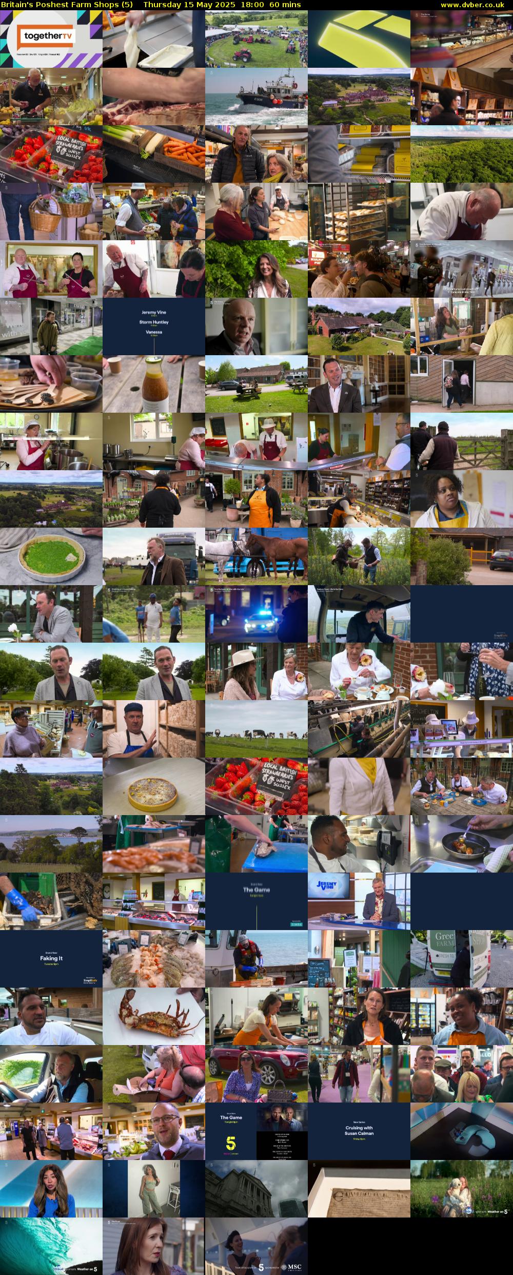 Britain's Poshest Farm Shops (5) Thursday 15 May 2025 18:00 - 19:00