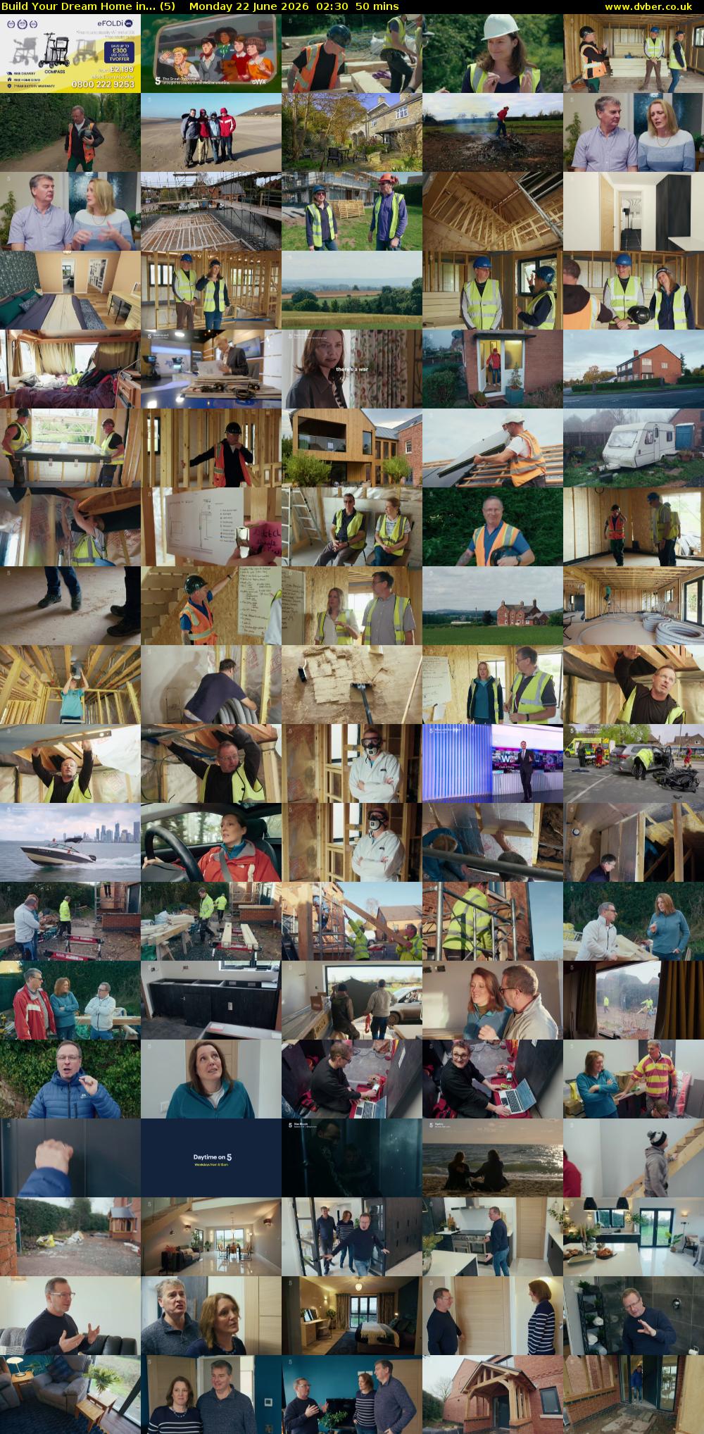 Build Your Dream Home in... (5) Monday 22 June 2026 02:30 - 03:20