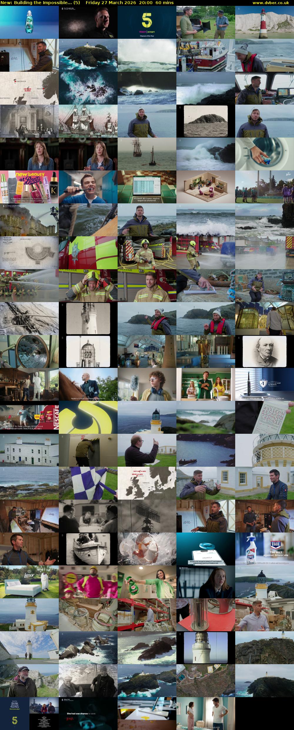 Building the Impossible... (5) Friday 27 March 2026 20:00 - 21:00