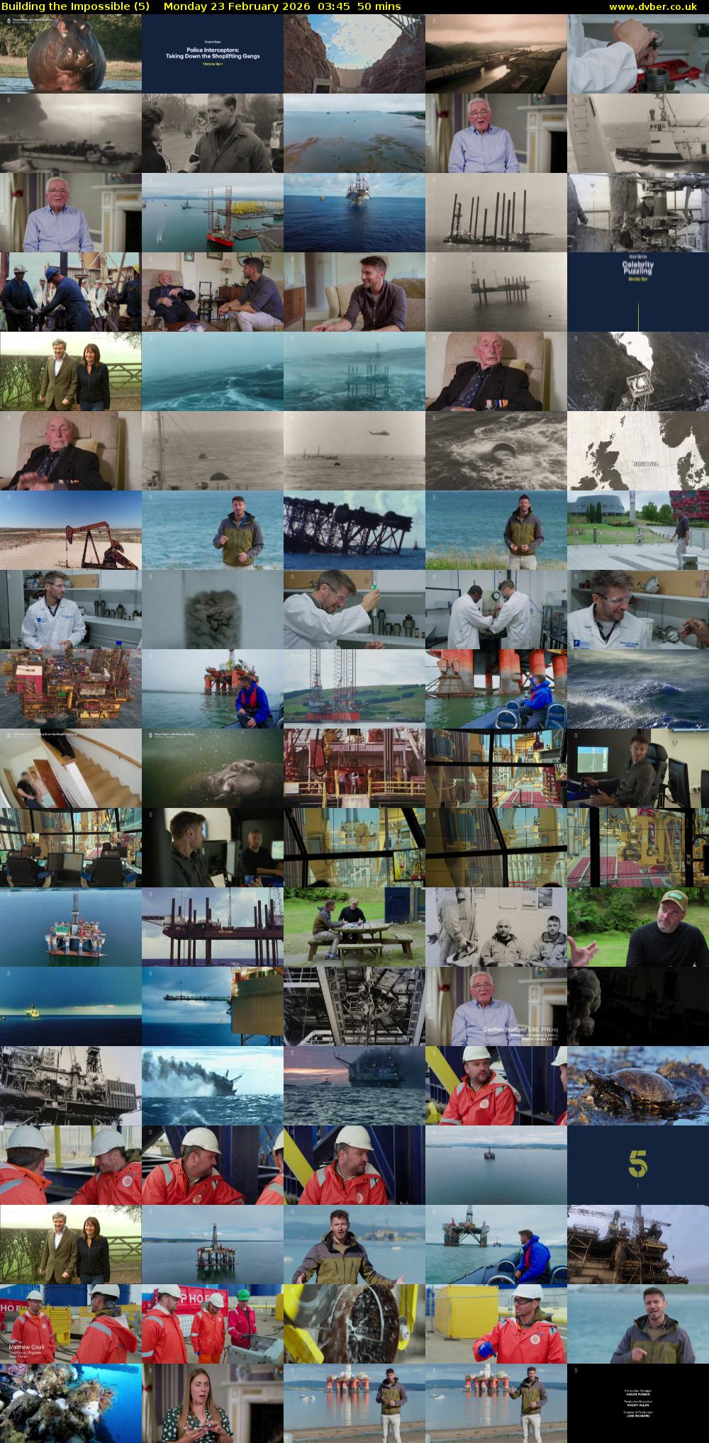 Building the Impossible (5) Monday 23 February 2026 03:45 - 04:35