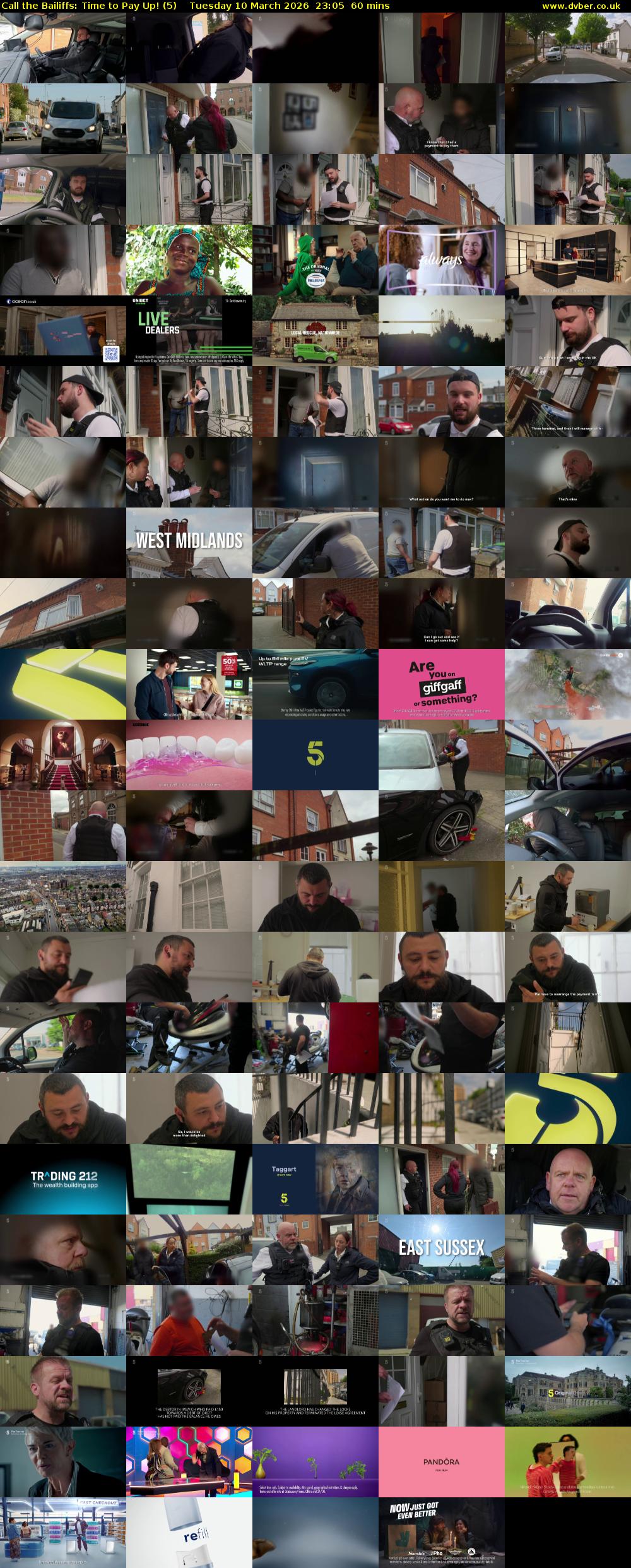 Call The Bailiffs: Time to Pay Up! (5) Tuesday 10 March 2026 23:05 - 00:05