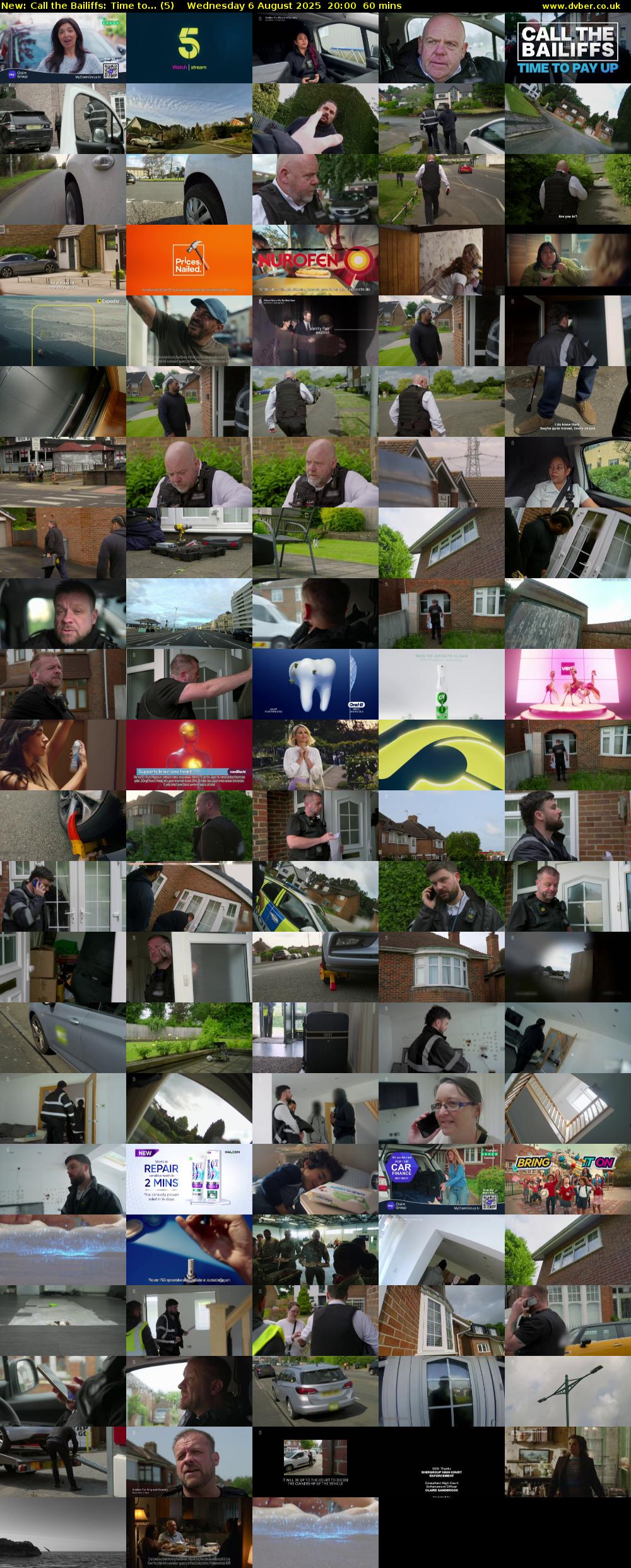 Call the Bailiffs: Time to... (5) Wednesday 6 August 2025 20:00 - 21:00
