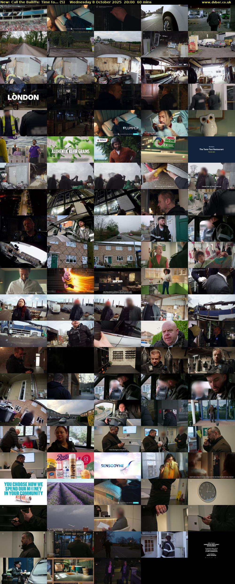 Call the Bailiffs: Time to... (5) Wednesday 8 October 2025 20:00 - 21:00