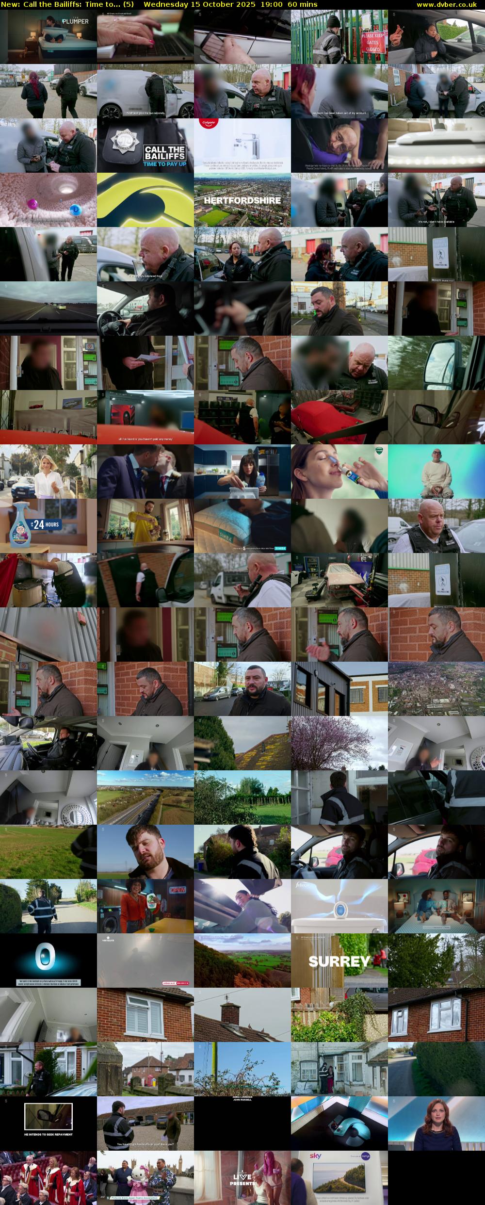 Call the Bailiffs: Time to... (5) Wednesday 15 October 2025 19:00 - 20:00