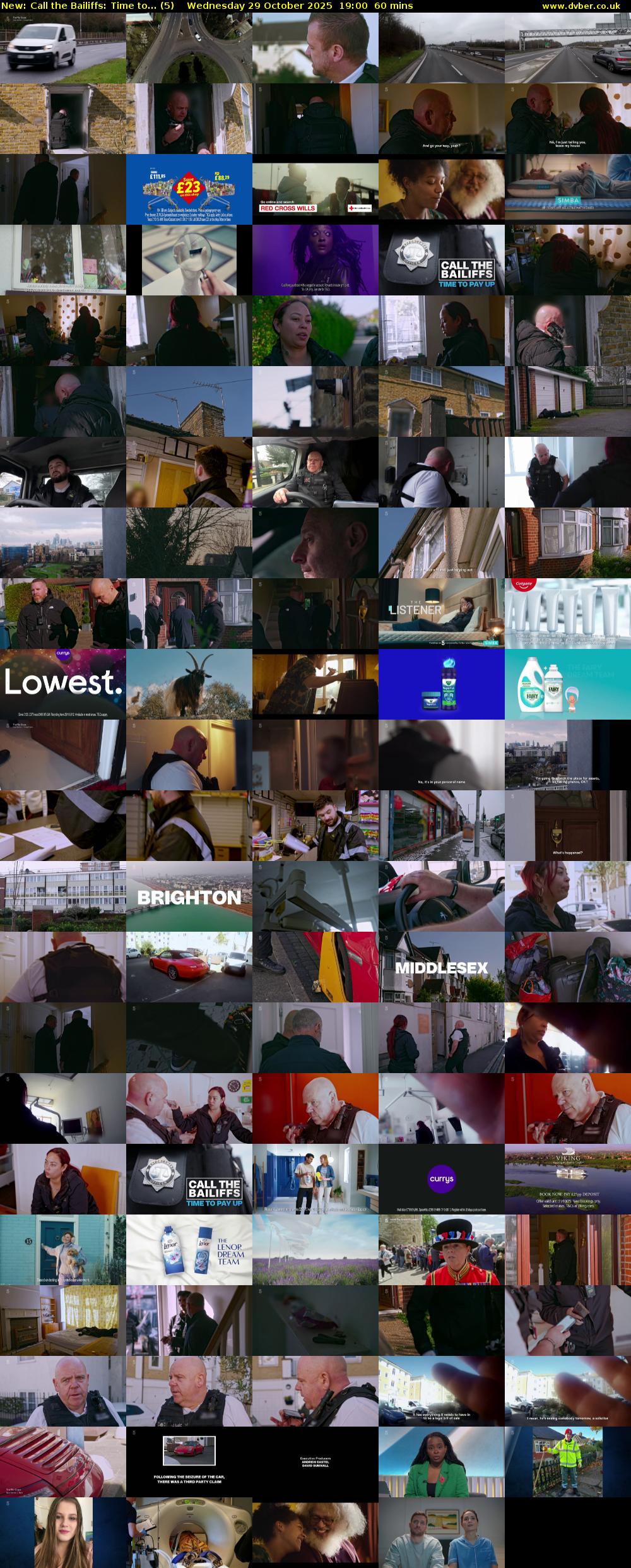 Call the Bailiffs: Time to... (5) Wednesday 29 October 2025 19:00 - 20:00