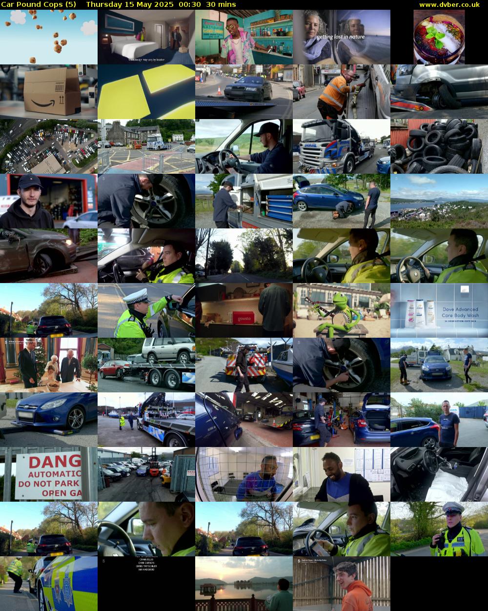 Car Pound Cops (5) Thursday 15 May 2025 00:30 - 01:00