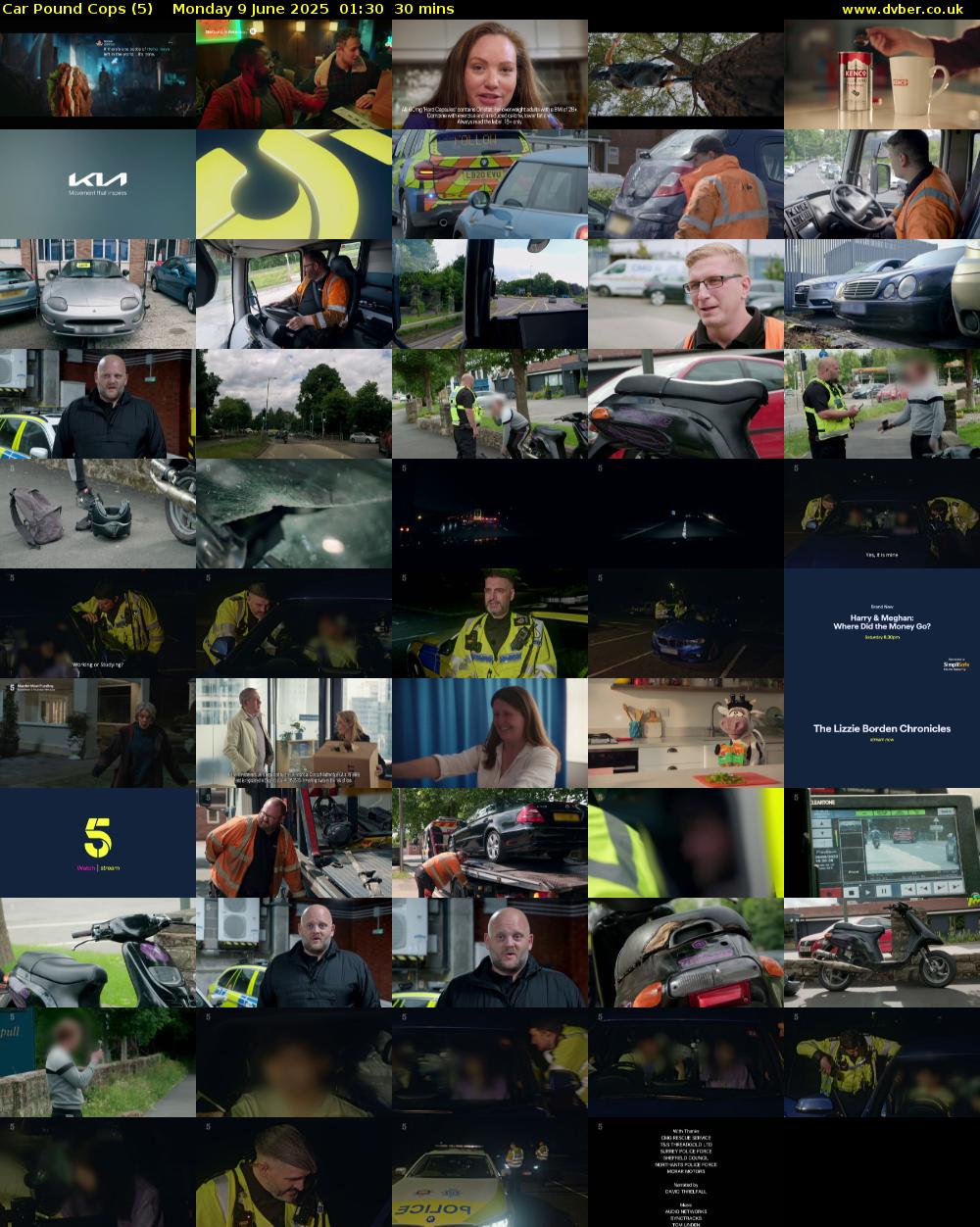 Car Pound Cops (5) Monday 9 June 2025 01:30 - 02:00