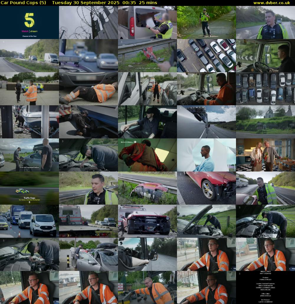 Car Pound Cops (5) Tuesday 30 September 2025 00:35 - 01:00